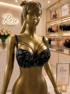 Elegant Floral Lace Push-Up Support Bra for Curvy Comfort